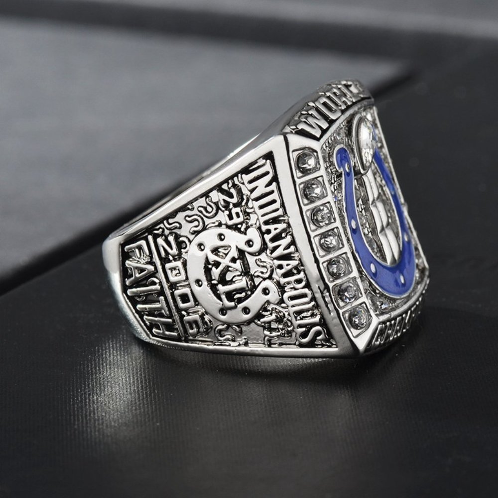 Indianapolis Colts 2006 Championship Ring Peyton Manning Fan Edition Size 11 - Picture 2 of 5